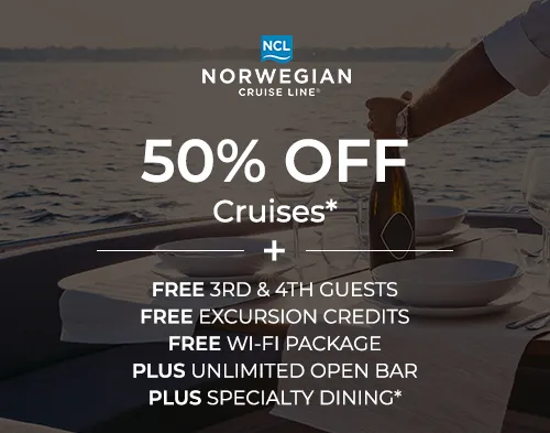 cruise line offer banner